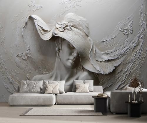 Fototapete 3D Effekt Tapete Relief Effekt Schönheit Tapeten Vliestapete Wandbilder Schlafzimmer Wanddeko Wohnzimmer -MW255701-380cmx260cm Fototapete 3D Effekt Tapete Relief Effekt Schönheit Tapeten Vliestapete Wandbilder Schlafzimmer Wanddeko Wohnzimmer -MW255701-380cmx260cm von MIWEI Wallpaper