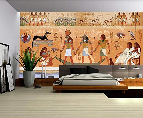 Fototapete Kinderzimmer Deko Tapete Alter Ägypten Pharao Tapeten Vliestapete Wanddeko Wohnzimmer Wandbilder von MIWEI Wallpaper