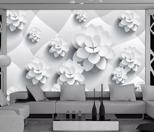 Tapete Fototapete Blumen Transparente Blumen Mode Eleganz Vliestapete Tapeten 3D Effekt Wohnzimmer Schlafzimmer Wanddeko -KX16198, 400x280cm Tapete Fototapete Blumen Transparente Blumen Mode Eleganz Vliestapete Tapeten 3D Effekt Wohnzimmer Schlafzimmer Wanddeko -KX16198, 400x280cm von MIWEI Wallpaper