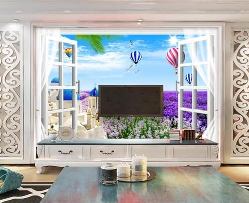 Tapete Fototapete Das Mediterrane Schloss Eden Vliestapete Tapeten 3D Effekt Wohnzimmer Schlafzimmer Wanddeko -KX15389, 430x300cm Tapete Fototapete Das Mediterrane Schloss Eden Vliestapete Tapeten 3D Effekt Wohnzimmer Schlafzimmer Wanddeko -KX15389, 430x300cm von MIWEI Wallpaper
