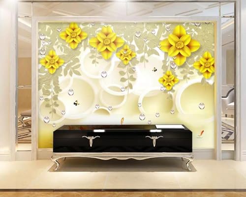 Tapete Fototapete Relief Violette Blume Fisch Vliestapete Tapeten 3D Effekt Wohnzimmer Schlafzimmer Wanddeko -KX16646, 350x250cm Tapete Fototapete Relief Violette Blume Fisch Vliestapete Tapeten 3D Effekt Wohnzimmer Schlafzimmer Wanddeko -KX16646, 350x250cm von MIWEI Wallpaper