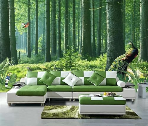 Tapete Fototapete Waldpark Natur Vliestapete Tapeten 3D Effekt Wohnzimmer Schlafzimmer Wanddeko -KX13296, 300x210cm Tapete Fototapete Waldpark Natur Vliestapete Tapeten 3D Effekt Wohnzimmer Schlafzimmer Wanddeko -KX13296, 300x210cm von MIWEI Wallpaper