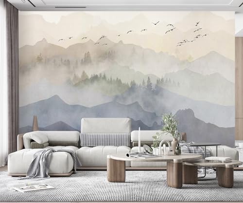 Tapete Kinderzimmer Fototapete Nordischen Wäldern Vögel Berge Tapeten Vliestapete Modern Schlafzimmer Wandtapete Bildtapete Wand Dekoration Tapete Kinderzimmer Fototapete Nordischen Wäldern Vögel Berge Tapeten Vliestapete Modern Schlafzimmer Wandtapete Bildtapete Wand Dekoration von MIWEI Wallpaper