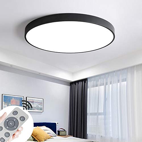 MIWOOHO 60W LED Deckenleuchte Dimmbar LED Deckenlampe Wohnzimmerlampe für Wohnzimmer Schlafzimmer Küche Flur [Energieklasse A++] von MIWOOHO
