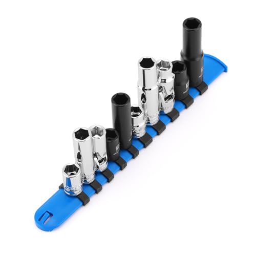 MIXPOWER 10-teiliges Steckschlüssel-Set, 1/4-Zoll- und 3/8-Zoll-Antrieb, 10 mm, 6-Punkt-Einzelgröße, Universalgelenk, tiefes und Standard-Steckschlüssel-Set MIXPOWER 10-teiliges Steckschlüssel-Set, 1/4-Zoll- und 3/8-Zoll-Antrieb, 10 mm, 6-Punkt-Einzelgröße, Universalgelenk, tiefes und Standard-Steckschlüssel-Set von MIXPOWER