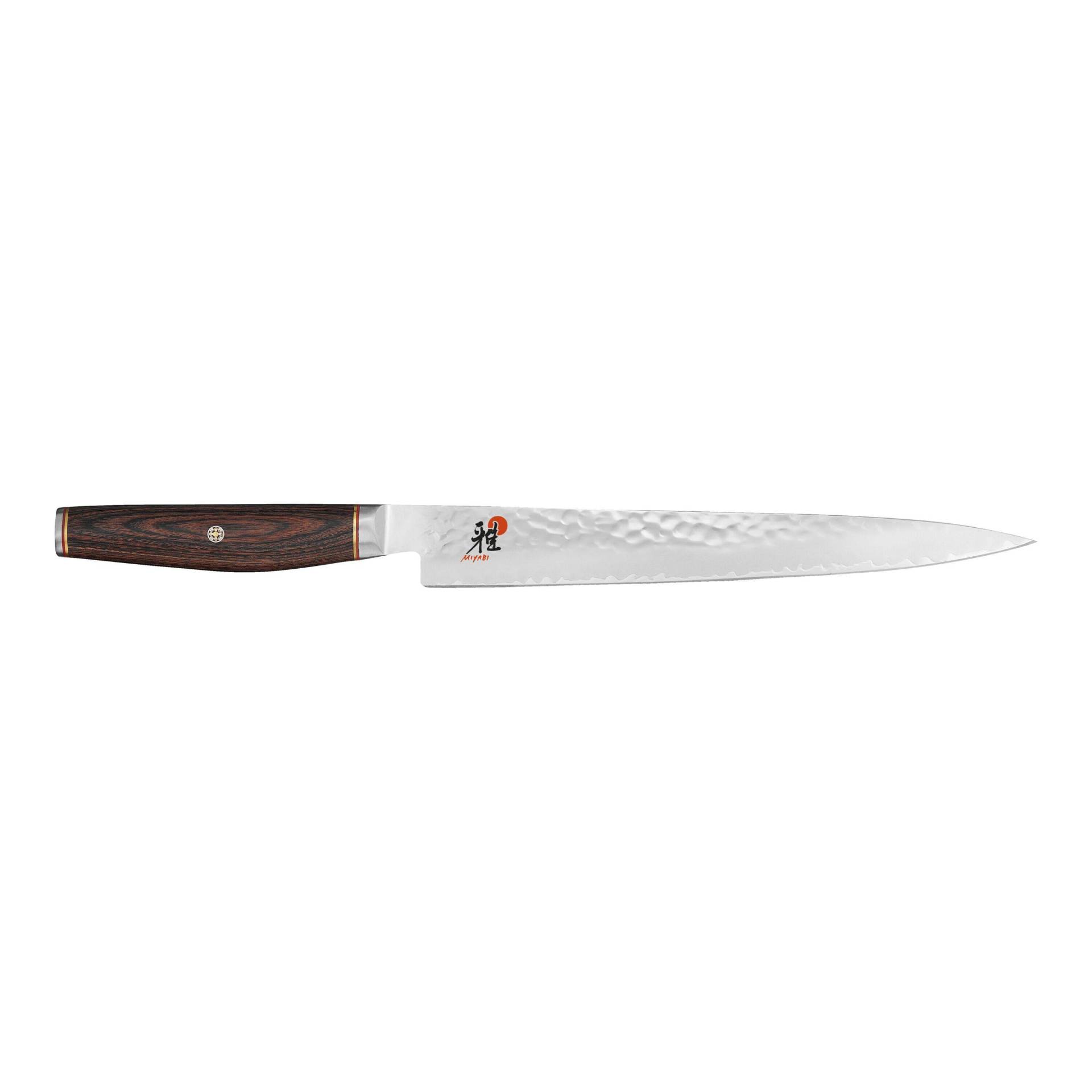 MIYABI 6000 MCT Sujihiki 24 cm, Pakka Holz von MIYABI