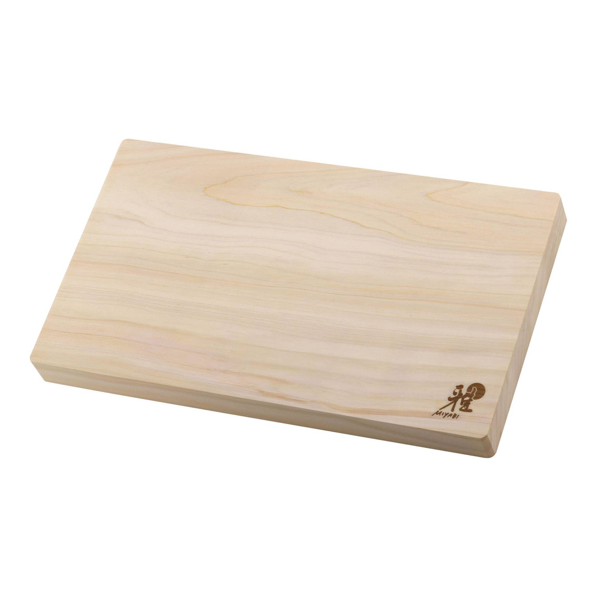 MIYABI Hinoki Cutting Boards Schneidbrett 35 cm x 20 cm, Holz von MIYABI