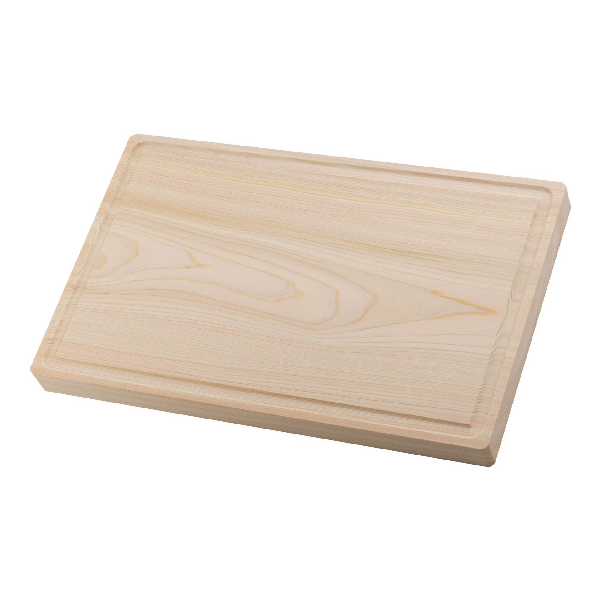MIYABI Hinoki Cutting Boards Schneidbrett 40 cm x 25 cm, Holz von MIYABI