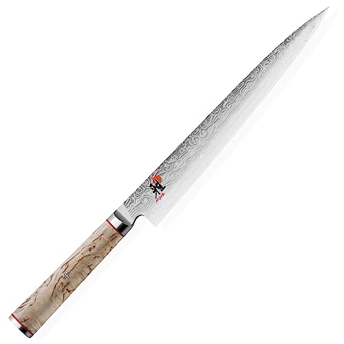 Miyabi 234378-241-0 Sujihiki Sashimi Messer, Stahl, 24 cm, silber / birke, 44,8 x 8,5 x 3,5 cm von Miyabi