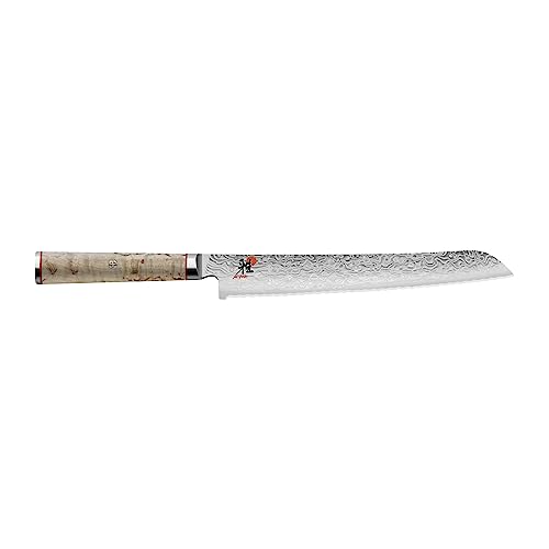 Miyabi Brotmesser, Stahl, 23 cm, silber, 38,8 x 8,9 x 3,8 cm von MIYABI