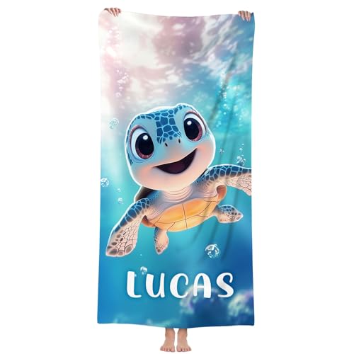 MJARTORIA Personalisiert Strandtuch Microfaser Badetuch mit Namen Kinder Damen, Beach Towel Handtuch Badetuch Stranddecke Schnelltrocknend für Reise Schwimmen Sauna Yoga Fitness 76x152cm Mikrofaser MJARTORIA Personalisiert Strandtuch Microfaser Badetuch mit Namen Kinder Damen, Beach Towel Handtuch Badetuch Stranddecke Schnelltrocknend für Reise Schwimmen Sauna Yoga Fitness 76x152cm Mikrofaser von MJARTORIA