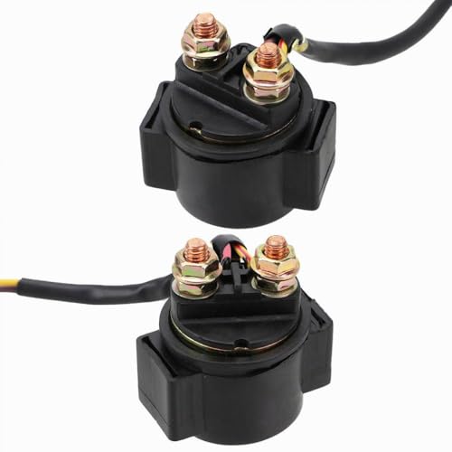 2 Pin 2 Draht 1pcs Magnetkompatibel mit GY6 50cc 125cc 150cc ATVs Karts CG125 GY6-125 Motorradstarterstarter Relais 12V 20W von MJAYBZFQ