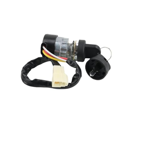 3 Draht 3 Pin Zündschalter Startschloss kompatibel mit 50 70cc 90cc 110cc 125cc 150cc ATV Dirt Bike Motorrad Universal Fit von MJAYBZFQ