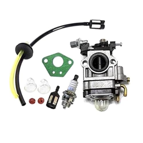 Carburettor Kit kompatibel mit 52cc, 43CC -Motoren umfasst Teile der Versiegelungsschlauch -Zündkerze Benzinfilterzubehör Carburettor Kit kompatibel mit 52cc, 43CC -Motoren umfasst Teile der Versiegelungsschlauch -Zündkerze Benzinfilterzubehör von MJAYBZFQ