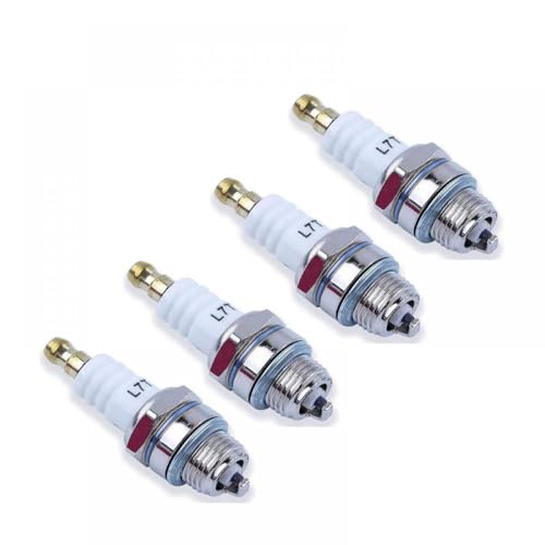 L7T 2 Hub -Zündkerze kompatibel mit Kettensägen- und Motorersatzteilen(4PCS) von MJAYBZFQ