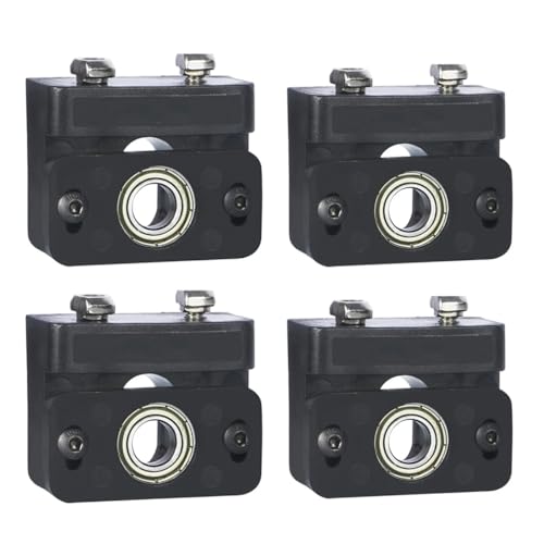 MJAYBZFQ Ender 3 V2 Z T8 Bleischraubenmontage Block Z Stablagerhalter kompatibel mit CR10 10S Ender 3 3 Pro 3D -Druckerteile(4pcs) von MJAYBZFQ