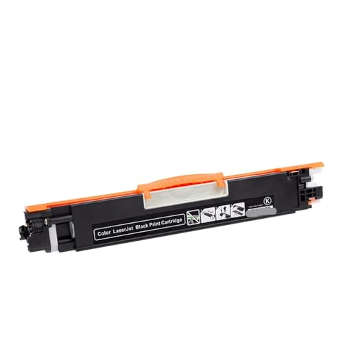 MJAYBZFQ Kompatible Farbtoner -Patrone CE310A 313A 126A Kompatibel mit CP1025 M275 M175A M175NW 100 Farbe MFP -Drucker funktioniert wie CE310(BK) von MJAYBZFQ