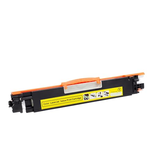 MJAYBZFQ Kompatible Farbtoner -Patrone CE310A 313A 126A Kompatibel mit CP1025 M275 M175A M175NW 100 Farbe MFP -Drucker funktioniert wie CE310(Y) von MJAYBZFQ