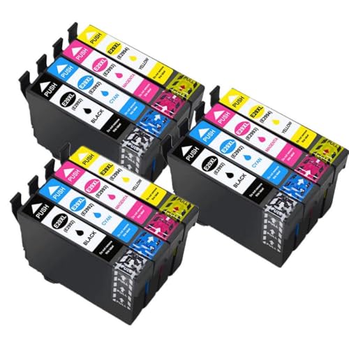 MJAYBZFQ Kompatible Tintenpatronen T2991 29xl 29 XL Kompatibel mit XP235 XP245 XP247 XP255 XP257 XP332 XP335 XP342 XP 235 245 247 255 257 332 Drucker(3SET) von MJAYBZFQ
