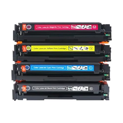 MJAYBZFQ Kompatible Tonerpatrone 207A mit Chip Kompatibel mit M283FDW 183FW 215A M255DW 282NW M155 M182NW W2110A W2210 2310A 207A 206A Drucker(207A Cyan-with chip) von MJAYBZFQ