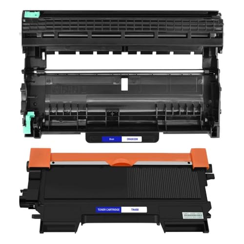 MJAYBZFQ Kompatible Tonerpatrone TN450 und Drum Unit DR420 Kompatibel mit HL-2280DW HL-2230 Laserdrucker Ersatz TN450 DR420 Schwarz(1PK TN450-1PK DR420) von MJAYBZFQ