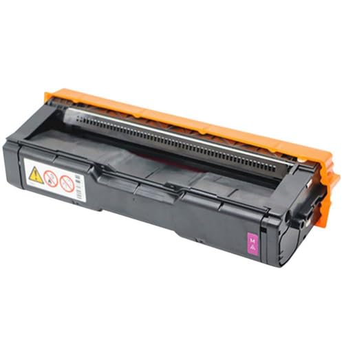MJAYBZFQ Kompatibler Tonerpatronenersatz Kompatibel mit SP C250DN SP C250SF 407539 Schwarz 407540 Cyan 407541 Magenta 407542 Gelb(SPC250 M) von MJAYBZFQ