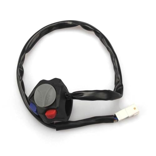 Schalttaste für den Lenker für Motorrad-Scheinwerfer und Flameout kompatibel mit EXCC-W SXC EXC-F Super Te Fe TX von MJAYBZFQ