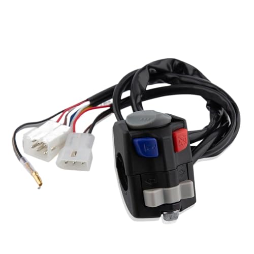 Universal Motorrad-Scheinwerfer Horn-Motor Kill Schalter Cluster kompatibel mit Exc-F TPI 2016-25 und Gasgas von MJAYBZFQ