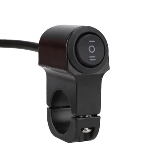 Universeller 3 -Wege -Off -Motorrad -Antriebsschalter mit clip wasserdichtem DC12V 10A kompatibel mit verschiedenen Motorrädern von MJAYBZFQ