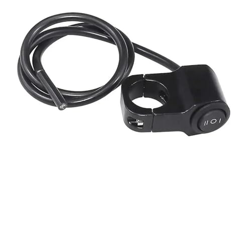 Wasserdichtes multifunktionaler Drehschalter für 7/8 Zoll 22 -mm -Motorrad -Lenker mit 3 Positionen von MJAYBZFQ