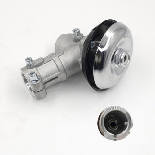 Zahnradkopf kompatibel mit Getriebezubehör 7/9 Zahnersatz Teil Kompatibel mit 26 mm 28 mm 7T 9T Rasenmäher Elektrische Werkzeuge(26X9T) von MJAYBZFQ