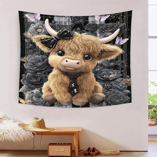 3D Druck Highland Cow Wandteppiche Poster Ornament Wandbehang Wandteppich Raumteiler Vorhang Für Jungen Mädchen Raumdekoration Tapisserie 150cmx200cm 3D Druck Highland Cow Wandteppiche Poster Ornament Wandbehang Wandteppich Raumteiler Vorhang Für Jungen Mädchen Raumdekoration Tapisserie 150cmx200cm von MJFCoin