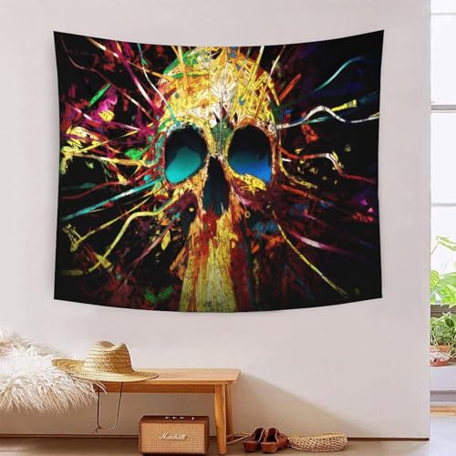 3D Druck Skull Wandteppiche Poster Ornament Wandbehang Wandteppich Raumteiler Vorhang Für Jungen Mädchen Raumdekoration Tapisserie 100cmx150cm 3D Druck Skull Wandteppiche Poster Ornament Wandbehang Wandteppich Raumteiler Vorhang Für Jungen Mädchen Raumdekoration Tapisserie 100cmx150cm von MJFCoin