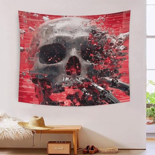 3D Druck Skull Wandteppiche Poster Ornament Wandbehang Wandteppich Raumteiler Vorhang Für Jungen Mädchen Raumdekoration Tapisserie 150cmx200cm 3D Druck Skull Wandteppiche Poster Ornament Wandbehang Wandteppich Raumteiler Vorhang Für Jungen Mädchen Raumdekoration Tapisserie 150cmx200cm von MJFCoin