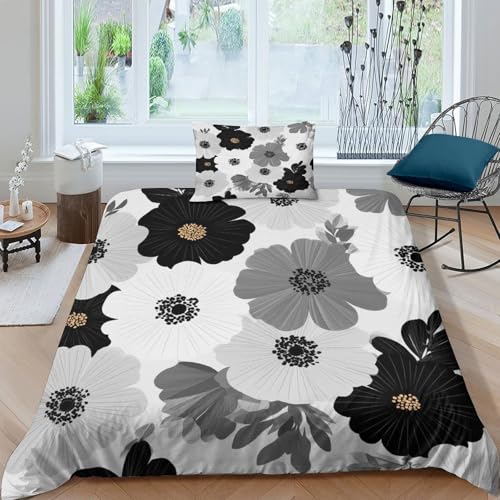 Einfachheit Bettbezug Bettwäsche Kinderbettwäsche-Set Reißverschluss Mit Kissenbezug Betten Set Für Jungen Und Mädchen, Kinder Single（135x200cm） von MJFCoin