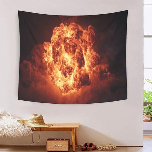 MJFCoin 3D Druck Explode Wandteppiche Poster Ornament Wandbehang Wandteppich Raumteiler Vorhang Für Wohnzimmer Schlafzimmer Tapisseries 130cmx150cm von MJFCoin