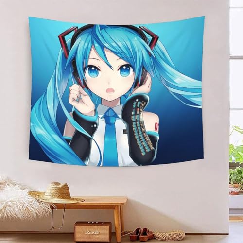 MJFCoin 3D Druck Hatsune Miku Wandteppiche Poster Ornament Wandbehang Wandteppich Raumteiler Vorhang Für Wohnzimmer Schlafzimmer Wohnheim Dekor Tapisserie 100cmx150cm MJFCoin 3D Druck Hatsune Miku Wandteppiche Poster Ornament Wandbehang Wandteppich Raumteiler Vorhang Für Wohnzimmer Schlafzimmer Wohnheim Dekor Tapisserie 100cmx150cm von MJFCoin