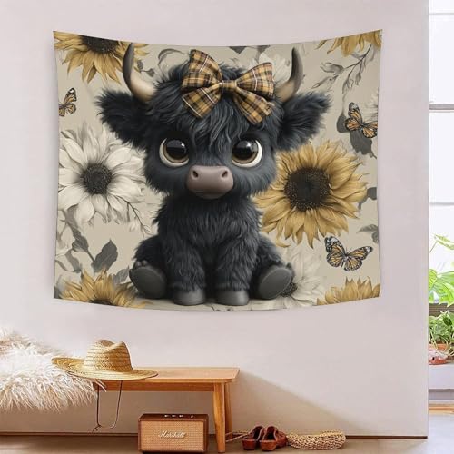 MJFCoin 3D Druck Highland Cow Wandteppiche Poster Ornament Wandbehang Wandteppich Raumteiler Vorhang Für Wohnzimmer Schlafzimmer Tapisseries 70cmx100cm MJFCoin 3D Druck Highland Cow Wandteppiche Poster Ornament Wandbehang Wandteppich Raumteiler Vorhang Für Wohnzimmer Schlafzimmer Tapisseries 70cmx100cm von MJFCoin