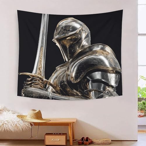 MJFCoin 3D Druck Knight Wandteppiche Poster Ornament Wandbehang Wandteppich Raumteiler Vorhang Für Wohnzimmer Schlafzimmer Tapisserie 130cmx150cm MJFCoin 3D Druck Knight Wandteppiche Poster Ornament Wandbehang Wandteppich Raumteiler Vorhang Für Wohnzimmer Schlafzimmer Tapisserie 130cmx150cm von MJFCoin