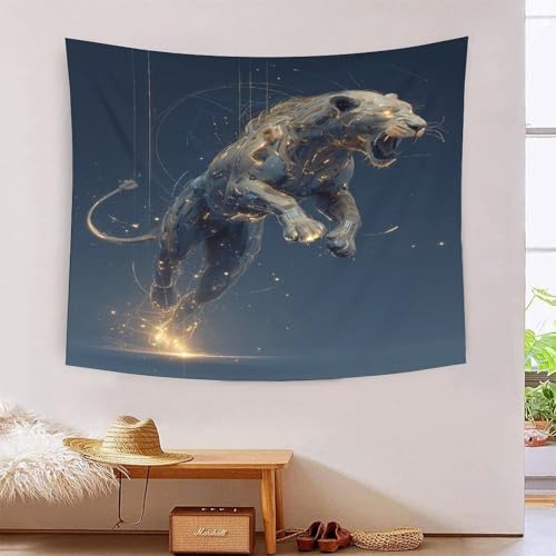 MJFCoin 3D Druck Lion Wandteppiche Poster Ornament Wandbehang Wandteppich Raumteiler Vorhang Für Wohnzimmer Dekor,Schlafzimmer Tapisseries 130cmx150cm MJFCoin 3D Druck Lion Wandteppiche Poster Ornament Wandbehang Wandteppich Raumteiler Vorhang Für Wohnzimmer Dekor,Schlafzimmer Tapisseries 130cmx150cm von MJFCoin