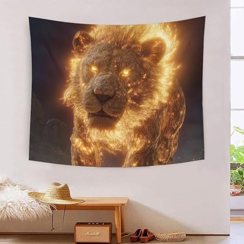MJFCoin 3D Druck Lion Wandteppiche Poster Ornament Wandbehang Wandteppich Wanddeko Wandbehang Für Wohnzimmer Schlafzimmer Tapisseries 130cmx150cm MJFCoin 3D Druck Lion Wandteppiche Poster Ornament Wandbehang Wandteppich Wanddeko Wandbehang Für Wohnzimmer Schlafzimmer Tapisseries 130cmx150cm von MJFCoin