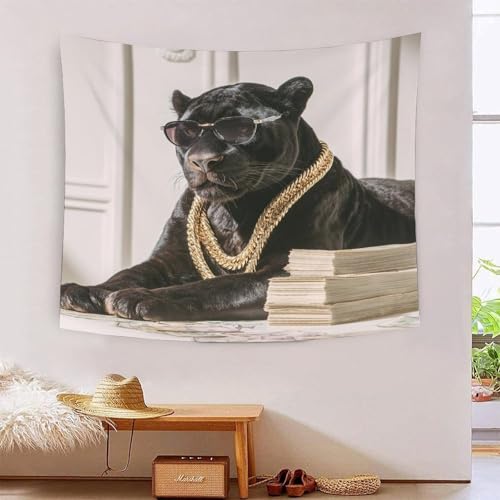 MJFCoin 3D Druck Panther Wandteppiche Poster Ornament Wandbehang Wandteppich Wanddeko Wandbehang Für Wohnzimmer Schlafzimmer Tapisserie 130cmx150cm MJFCoin 3D Druck Panther Wandteppiche Poster Ornament Wandbehang Wandteppich Wanddeko Wandbehang Für Wohnzimmer Schlafzimmer Tapisserie 130cmx150cm von MJFCoin
