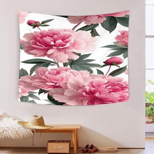 MJFCoin 3D Druck Pink Peonies Wandteppiche Poster Ornament Wandbehang Wandteppich Raumteiler Vorhang Für Wohnzimmer Dekor,Schlafzimmer Tapisseries 100cmx150cm MJFCoin 3D Druck Pink Peonies Wandteppiche Poster Ornament Wandbehang Wandteppich Raumteiler Vorhang Für Wohnzimmer Dekor,Schlafzimmer Tapisseries 100cmx150cm von MJFCoin