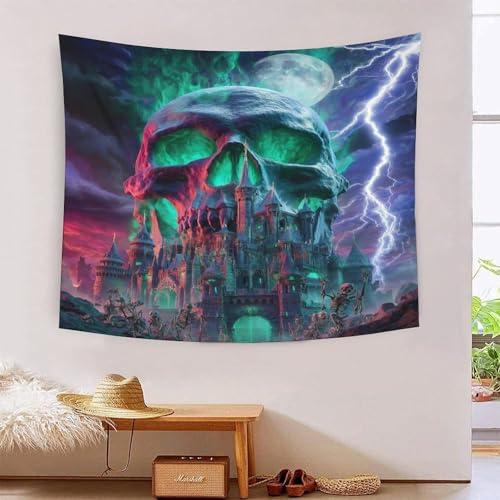 MJFCoin 3D Druck Skull Wandteppiche Poster Ornament Wandbehang Wandteppich Raumteiler Vorhang Für Schlafzimmer Wohnzimmer Wohnheim Tapisseries 180cmx230cm MJFCoin 3D Druck Skull Wandteppiche Poster Ornament Wandbehang Wandteppich Raumteiler Vorhang Für Schlafzimmer Wohnzimmer Wohnheim Tapisseries 180cmx230cm von MJFCoin