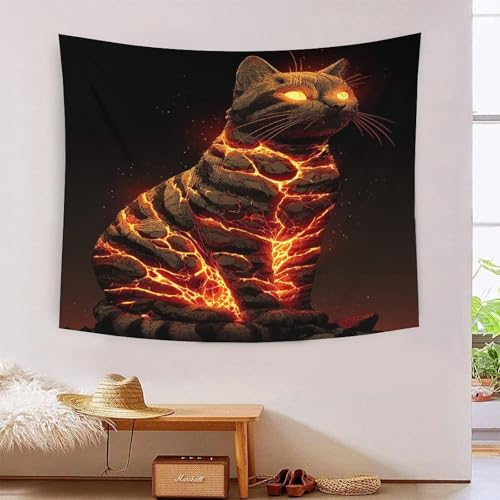 MJFCoin 3D Druck Tabby Cat Wandteppiche Poster Ornament Wandbehang Wandteppich Raumteiler Vorhang Für Wohnzimmer Schlafzimmer Tapisseries 70cmx100cm MJFCoin 3D Druck Tabby Cat Wandteppiche Poster Ornament Wandbehang Wandteppich Raumteiler Vorhang Für Wohnzimmer Schlafzimmer Tapisseries 70cmx100cm von MJFCoin