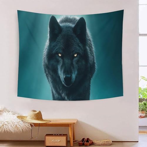 MJFCoin 3D Druck Wolf Wandteppiche Poster Ornament Wandbehang Wandteppich Raumteiler Vorhang Für Wohnzimmer Schlafzimmer Tapisserie 100cmx150cm MJFCoin 3D Druck Wolf Wandteppiche Poster Ornament Wandbehang Wandteppich Raumteiler Vorhang Für Wohnzimmer Schlafzimmer Tapisserie 100cmx150cm von MJFCoin