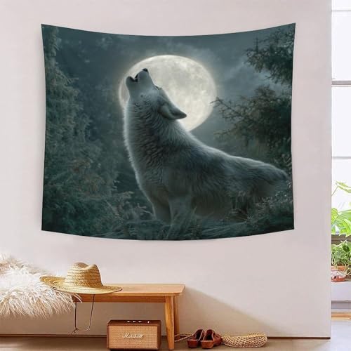 MJFCoin 3D Druck Wolf Wandteppiche Poster Ornament Wandbehang Wandteppich Raumteiler Vorhang Für Wohnzimmer Schlafzimmer Tapisserie 130cmx150cm MJFCoin 3D Druck Wolf Wandteppiche Poster Ornament Wandbehang Wandteppich Raumteiler Vorhang Für Wohnzimmer Schlafzimmer Tapisserie 130cmx150cm von MJFCoin