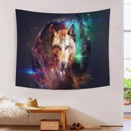 MJFCoin 3D Druck Wolf Wandteppiche Poster Ornament Wandbehang Wandteppich Wanddeko Wandbehang Für Schlafzimmer Wohnzimmer Wohnheim Tapisseries 100cmx150cm MJFCoin 3D Druck Wolf Wandteppiche Poster Ornament Wandbehang Wandteppich Wanddeko Wandbehang Für Schlafzimmer Wohnzimmer Wohnheim Tapisseries 100cmx150cm von MJFCoin
