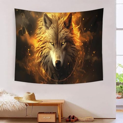 MJFCoin 3D Druck Wolf Wandteppiche Poster Ornament Wandbehang Wandteppich Wanddeko Wandbehang Für Wohnzimmer Schlafzimmer Tapisserie 130cmx150cm MJFCoin 3D Druck Wolf Wandteppiche Poster Ornament Wandbehang Wandteppich Wanddeko Wandbehang Für Wohnzimmer Schlafzimmer Tapisserie 130cmx150cm von MJFCoin