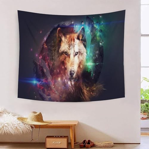 MJFCoin 3D Druck Wolf Wandteppiche Poster Ornament Wandbehang Wandteppich Wanddeko Wandbehang Für Wohnzimmer Schlafzimmer Tapisserie 130cmx150cm MJFCoin 3D Druck Wolf Wandteppiche Poster Ornament Wandbehang Wandteppich Wanddeko Wandbehang Für Wohnzimmer Schlafzimmer Tapisserie 130cmx150cm von MJFCoin